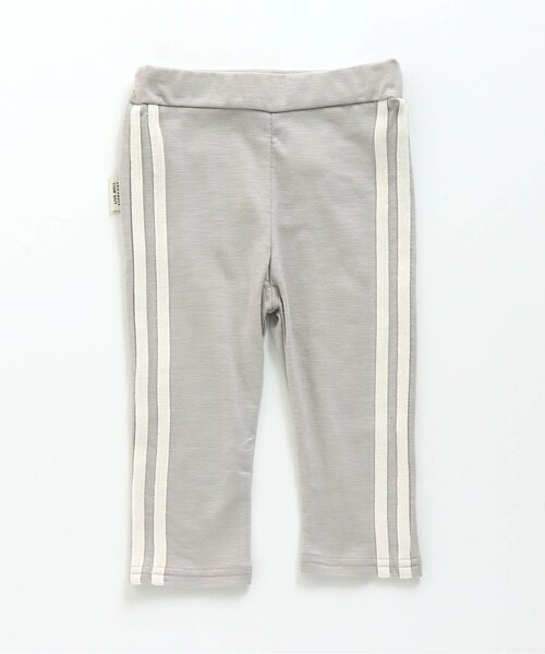 BREEZE（ブリーズ）の「7分丈ラインレギンス（レギンス/スパッツ・キッズ・グレー/ブラック・80/130/110/120/90/100）」の2枚目の写真