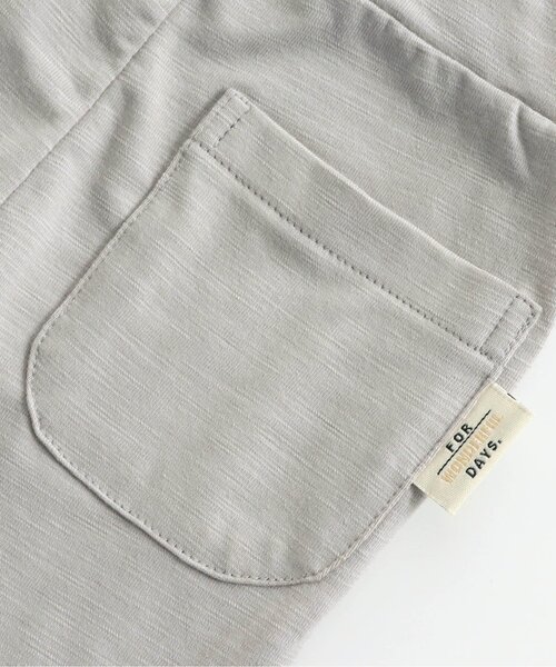 BREEZE（ブリーズ）の「7分丈ラインレギンス（レギンス/スパッツ・キッズ・グレー/ブラック・80/130/110/120/90/100）」の6枚目の写真