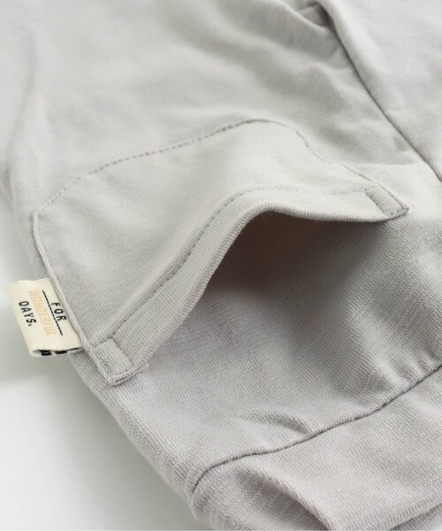 BREEZE（ブリーズ）の「7分丈ラインレギンス（レギンス/スパッツ・キッズ・グレー/ブラック・80/130/110/120/90/100）」の8枚目の写真