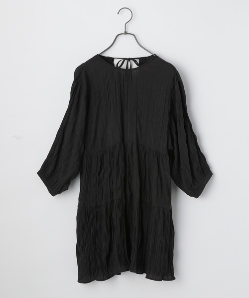 PAGEBOY(ページボーイ)の「バックリボンティアードブラウス(シャツ/ブラウス・レディース・オフホワイト/ブラック/グレイッシュベージュ・FREE)」の17枚目の写真