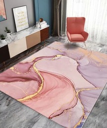 aimoha | 大理石風エレガントデザインカーペットマット(ラグ/マット)