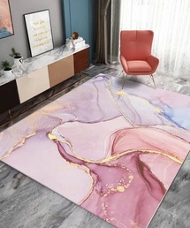 aimoha（アイモハ）の「大理石風エレガントデザインカーペットマット（ラグ/マット）」
