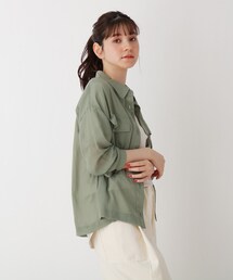 Cutie Blonde | シアー胸ポケットシャツ(シャツ/ブラウス)