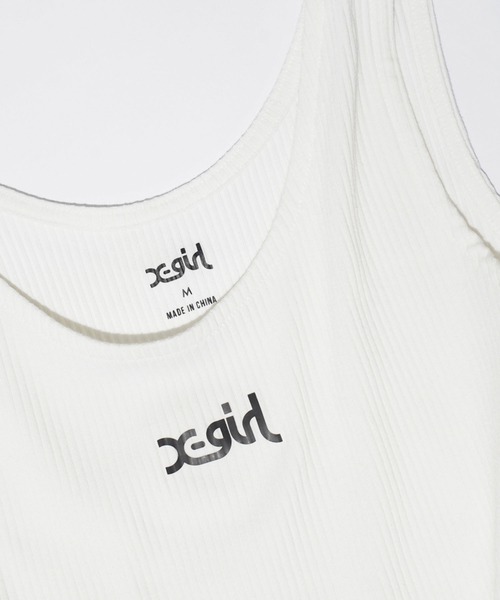 X-girl(エックスガール)の「2-PACK TANK TOP(タンクトップ・レディース・ホワイト/グリーン/レッド・X-SMALL/SMALL/MEDIUM)」の16枚目の写真