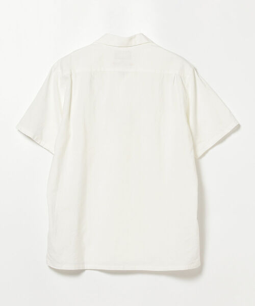 BEAMS PLUS(ビームスプラス)の「BEAMS PLUS / コットンリネンキャンバス オープンカラーシャツ(シャツ/ブラウス・メンズ・ホワイト/ブラック/ナチュラル・SMALL/MEDIUM/X-LARGE/LARGE)」の15枚目の写真
