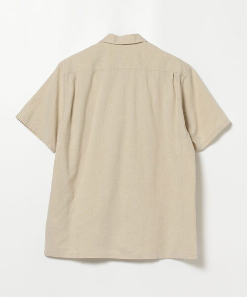 BEAMS PLUS 日本製　コットン　オープンカラーシャツ BEAMS+ シャツ フラワー プリント オープンカラー メンズ
