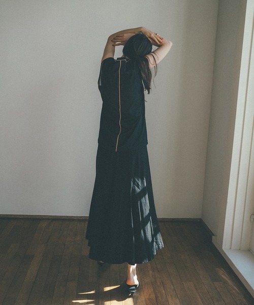 STUDIOUS - CLANE シアーラインショートスリーブ CLANE（クラネ）の「【CLANE/クラネ】LINE SHEER S/S TOPS
