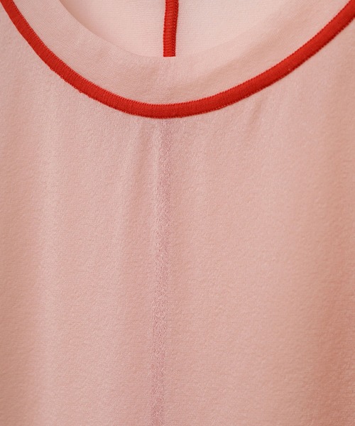STUDIOUS - CLANE シアーラインショートスリーブ CLANE（クラネ）の「【CLANE/クラネ】LINE SHEER S/S TOPS