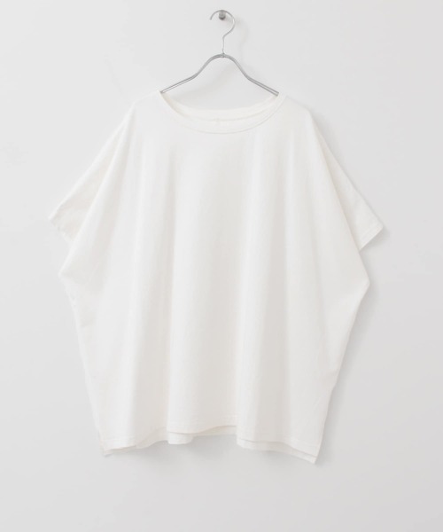 KBF（ケイビーエフ）の「BIG BIG Tシャツ（Tシャツ/カットソー・レディース・グリーン/オフホワイト/ベージュ・ONE）」の12枚目の写真