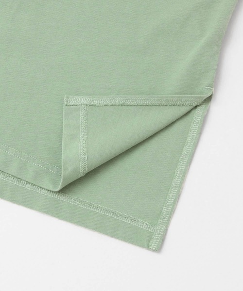 KBF（ケイビーエフ）の「BIG BIG Tシャツ（Tシャツ/カットソー・レディース・グリーン/オフホワイト/ベージュ・ONE）」の8枚目の写真