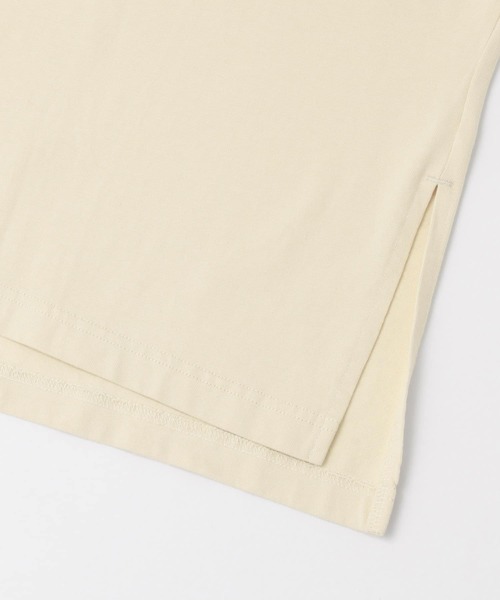 KBF（ケイビーエフ）の「BIG BIG Tシャツ（Tシャツ/カットソー・レディース・グリーン/オフホワイト/ベージュ・ONE）」の5枚目の写真