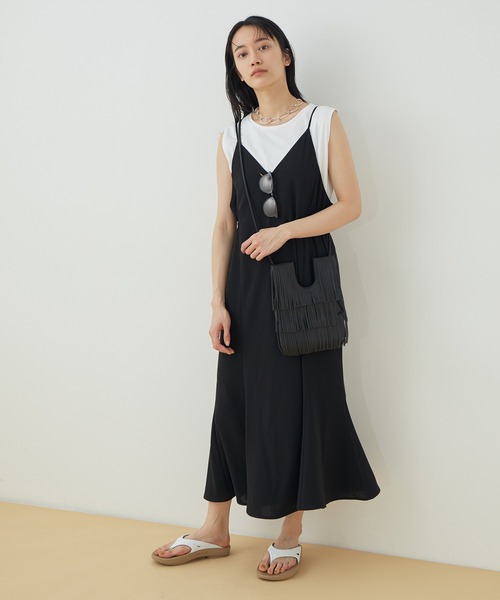 セール Setアイテム Web限定 キャミワンピ スリーブレスtops ワンピース Adam Et Rope アダムエロペ のファッション通販 Zozotown