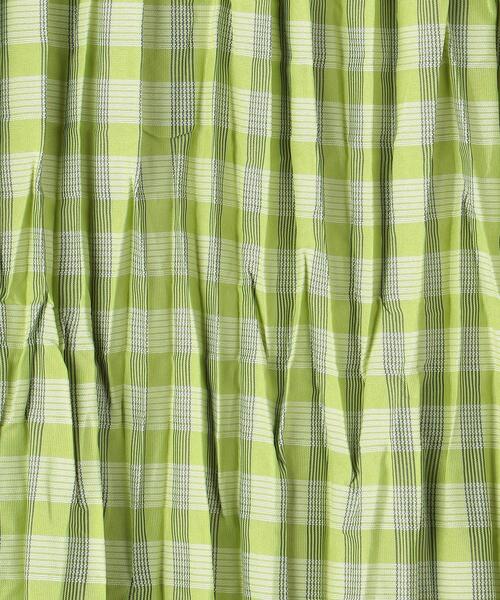 green label relaxing（グリーンレーベルリラクシング）の「CFC チェック ワッシャー プリーツ スカート（スカート・レディース・ブラック/ライム・FREE）」の19枚目の写真