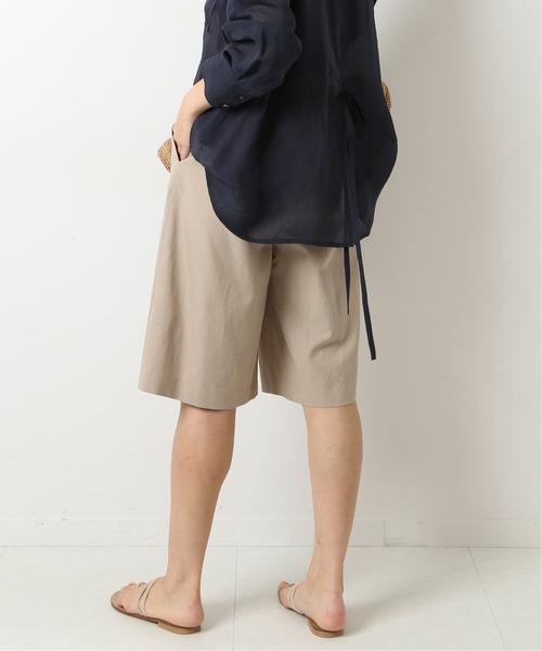 spick and span スピックアンドスパン ワンタック ショートパンツ Spick & Span（スピックアンドスパン）の「ツイルバイオタック