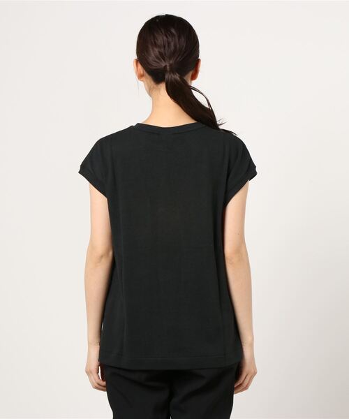 MANASTASH（マナスタッシュ）の「MANASTASH/マナスタッシュ　HEMP SLEEVELESS TEE ヘンプスリーブレスティー（Tシャツ/カットソー・レディース・ブラック/オレンジ系その他/ナチュラル・MEDIUM）」の5枚目の写真