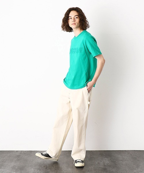 Purple&Yellow(パープルアンドイエロー)の「ペインターパンツ(デニムパンツ・メンズ・ブラック/キナリ/ライトインディゴブルー・SMALL/MEDIUM/LARGE/X-SMALL)」の8枚目の写真