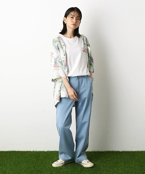 Purple&Yellow(パープルアンドイエロー)の「ペインターパンツ(デニムパンツ・メンズ・ブラック/キナリ/ライトインディゴブルー・SMALL/MEDIUM/LARGE/X-SMALL)」の11枚目の写真