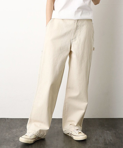 Purple&Yellow(パープルアンドイエロー)の「ペインターパンツ(デニムパンツ・メンズ・ブラック/キナリ/ライトインディゴブルー・SMALL/MEDIUM/LARGE/X-SMALL)」の13枚目の写真