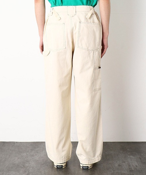 Purple&Yellow(パープルアンドイエロー)の「ペインターパンツ(デニムパンツ・メンズ・ブラック/キナリ/ライトインディゴブルー・SMALL/MEDIUM/LARGE/X-SMALL)」の15枚目の写真