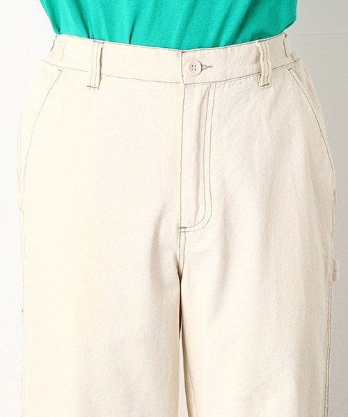 Purple&Yellow(パープルアンドイエロー)の「ペインターパンツ(デニムパンツ・メンズ・ブラック/キナリ/ライトインディゴブルー・SMALL/MEDIUM/LARGE/X-SMALL)」の16枚目の写真