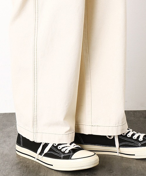 Purple&Yellow(パープルアンドイエロー)の「ペインターパンツ(デニムパンツ・メンズ・ブラック/キナリ/ライトインディゴブルー・SMALL/MEDIUM/LARGE/X-SMALL)」の20枚目の写真