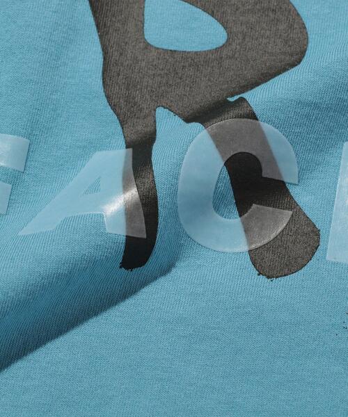 RIOT FACETASM（ライオットファセッタズム）の「＜RIOT FACETASM＞ LOGO TEE/Tシャツ（Tシャツ/カットソー・メンズ・ブラック/ホワイト/ライトブルー・LARGE/X-LARGE）」の14枚目の写真