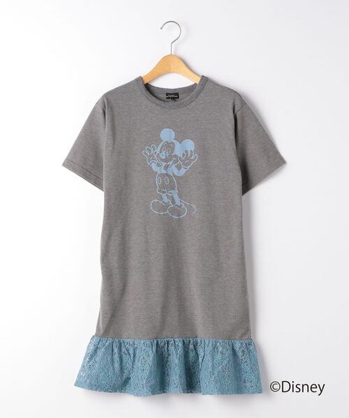 キッズ 別注 プリントtee Op ミッキーマウス ワンピース Green Label Relaxing グリーンレーベルリラクシング のファッション通販 Zozotown
