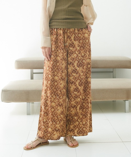 BAYFLOW(ベイフロー)の「アソートガラリラックスパンツ(その他パンツ・レディース・カーキ/ブラウン/ブラック・SMALL/MEDIUM)」の9枚目の写真