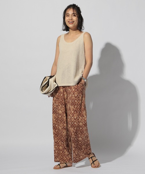 BAYFLOW(ベイフロー)の「アソートガラリラックスパンツ(その他パンツ・レディース・カーキ/ブラウン/ブラック・SMALL/MEDIUM)」の18枚目の写真