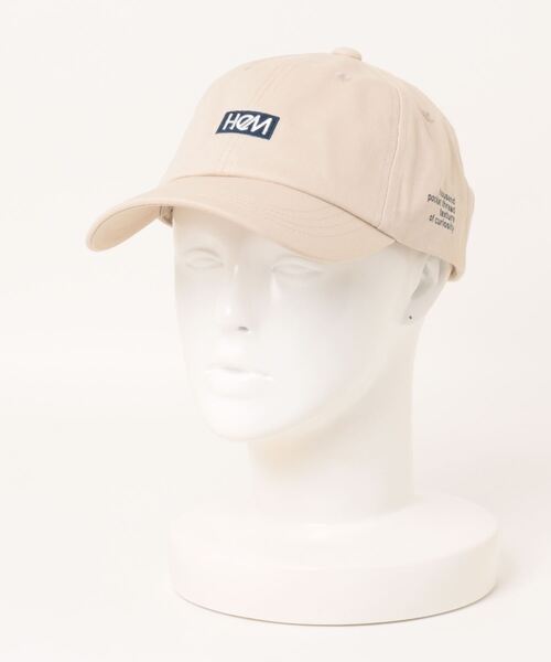 HeM（ヘム）の「【HeM】刺繍 ロゴ ローキャップ（キャップ・レディース・ホワイト/ブラック/ホワイト系その他/ブラック系その他/ベージュ系その他/ベージュ/チャコール/ミント・FREE）」の6枚目の写真