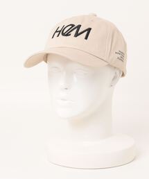 HeM（ヘム）の「【HeM】刺繍 ロゴ ローキャップ（キャップ）」