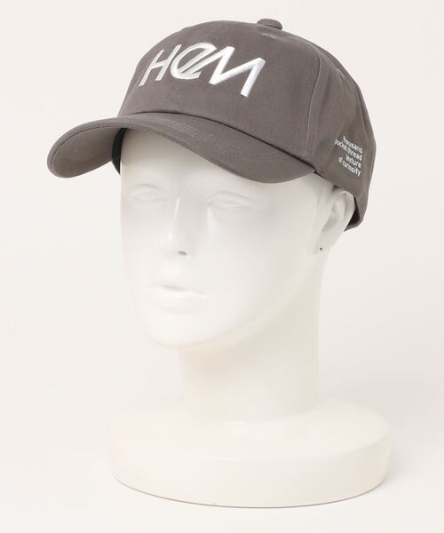 HeM（ヘム）の「【HeM】刺繍 ロゴ ローキャップ（キャップ・レディース・ホワイト/ブラック/ホワイト系その他/ブラック系その他/ベージュ系その他/ベージュ/チャコール/ミント・FREE）」の16枚目の写真