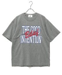 Bling Leads（ブリングリーズ）の「RDS 16/-天竺 30/2(杢グレー) 天竺 カレッジフォント 半袖 プリント Tシャツ（Tシャツ/カットソー）」