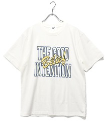 Bling Leads（ブリングリーズ）の「RDS 16/-天竺 30/2(杢グレー) 天竺 カレッジフォント 半袖 プリント Tシャツ（Tシャツ/カットソー）」
