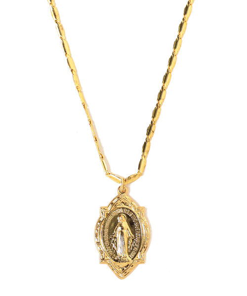 Ray BEAMS（レイビームス）の「Ray BEAMS / メダイ ネックレス L（ネックレス・レディース・ゴールド・ONE SIZE）」の3枚目の写真