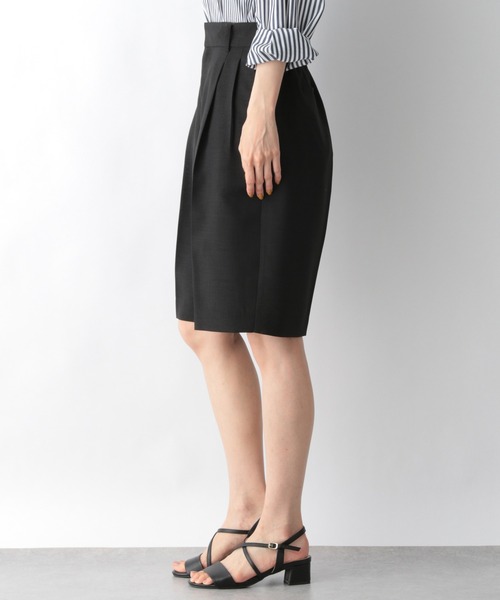 GLOBAL WORK（グローバルワーク）の「リネンライクショートパンツ/954817（その他パンツ・レディース・ブラック/キャメル・MEDIUM/LARGE）」の4枚目の写真