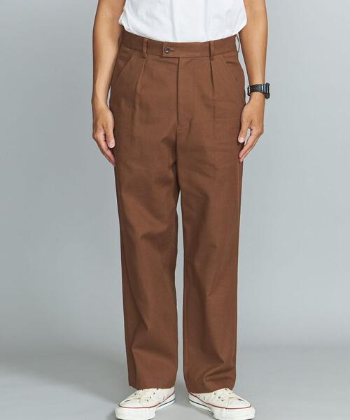 Thingless(シングレス)の「<Thingless> WIDE 1P PT C/W/パンツ(その他パンツ・メンズ・モカ・S/M/L)」の15枚目の写真