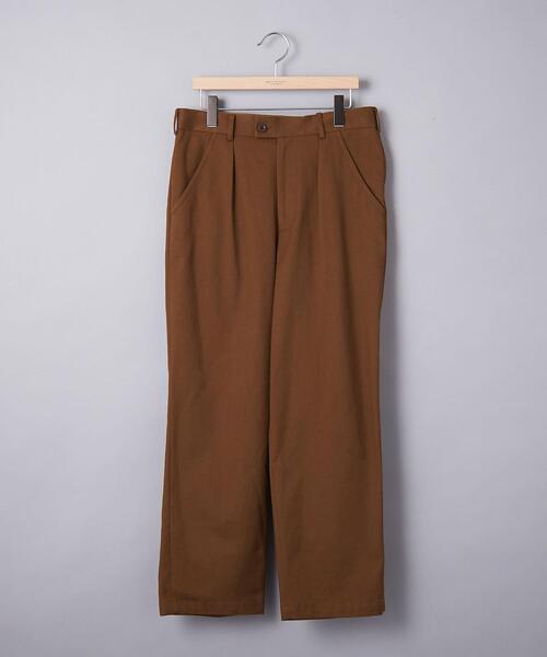 Thingless(シングレス)の「<Thingless> WIDE 1P PT C/W/パンツ(その他パンツ・メンズ・モカ・S/M/L)」の12枚目の写真