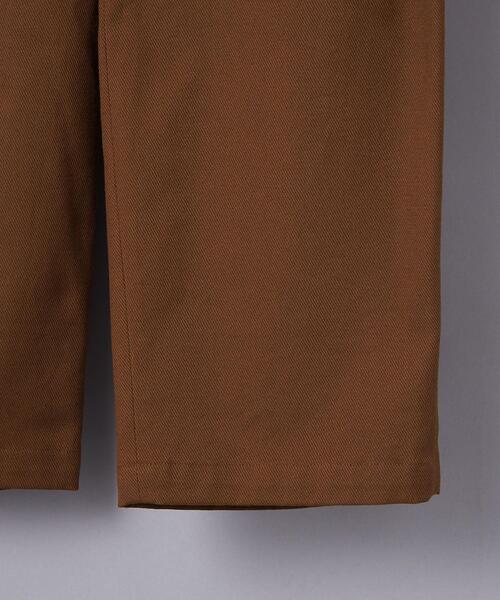 Thingless(シングレス)の「<Thingless> WIDE 1P PT C/W/パンツ(その他パンツ・メンズ・モカ・S/M/L)」の3枚目の写真