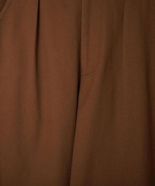 Thingless(シングレス)の「<Thingless> WIDE 1P PT C/W/パンツ(その他パンツ・メンズ・モカ・S/M/L)」の9枚目の写真