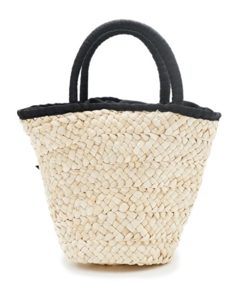 flower（フラワー）の「ナチュラルリボンバッグ（かごバッグ・レディース・ブラック・FREE）」の12枚目の写真