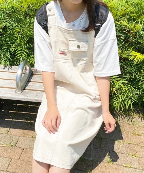 apres jour（アプレジュール）の「ワッペン付きジャンスカ【ZOZOTOWN限定アイテム】（ジャンパースカート・レディース・モカ/アイボリー・X-LARGE/SMALL/MEDIUM）」の13枚目の写真