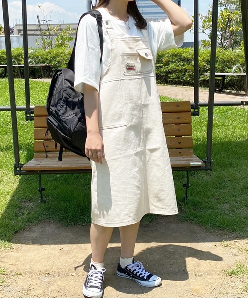 apres jour（アプレジュール）の「ワッペン付きジャンスカ【ZOZOTOWN限定アイテム】（ジャンパースカート・レディース・モカ/アイボリー・X-LARGE/SMALL/MEDIUM）」の20枚目の写真