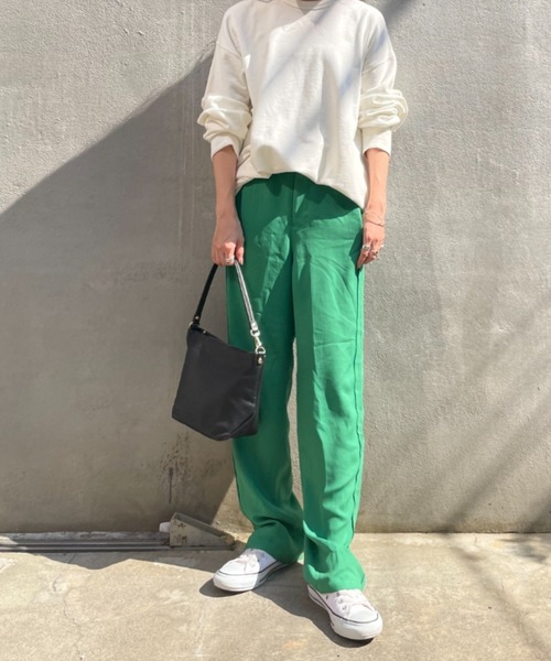 russet（ラシット）の「ソフトレザーワンショルダーバッグ(CE-111)（ショルダーバッグ・レディース・レッド/ライトグレー/ブラウン/ブラック・FREE）」の5枚目の写真