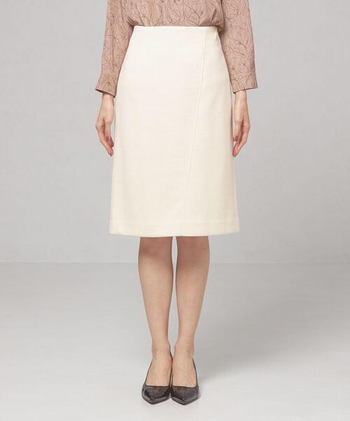 closet story（クローゼットストーリー）の「＜closet story（クローゼットストーリー）＞ ブークレ タイトスカート -ウォッシャブル-（スカート・レディース・ダークグレー/オフホワイト/ライム・FREE）」の16枚目の写真