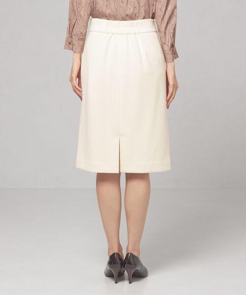 closet story（クローゼットストーリー）の「＜closet story（クローゼットストーリー）＞ ブークレ タイトスカート -ウォッシャブル-（スカート・レディース・ダークグレー/オフホワイト/ライム・FREE）」の10枚目の写真