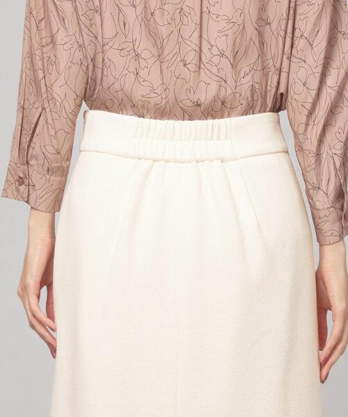 closet story（クローゼットストーリー）の「＜closet story（クローゼットストーリー）＞ ブークレ タイトスカート -ウォッシャブル-（スカート・レディース・ダークグレー/オフホワイト/ライム・FREE）」の12枚目の写真