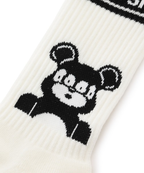 BE@RBRICK(ベアブリック)の「BE@RBRICK×BRIDGE SHIP HOUSEソックス(ソックス/靴下・メンズ・ホワイト/ブラック・FREE)」の9枚目の写真