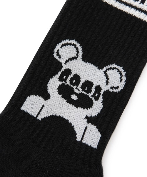 BE@RBRICK(ベアブリック)の「BE@RBRICK×BRIDGE SHIP HOUSEソックス(ソックス/靴下・メンズ・ホワイト/ブラック・FREE)」の14枚目の写真