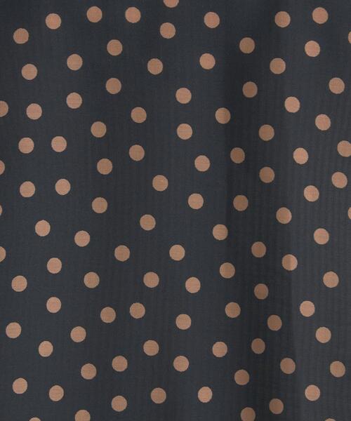 green label relaxing(グリーンレーベルリラクシング)の「ドット ギャザー ブラウス(シャツ/ブラウス・レディース・ブラック/ベージュ・FREE)」の18枚目の写真